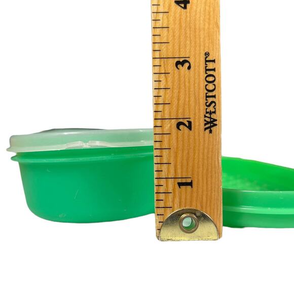 Tupperware Vintage 3 Piece Grater Zester Shredder in 1970's Jadeite Green - Picture 11 of 12